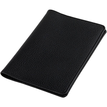 Обложка для паспорта "Черная", кожзам - 5