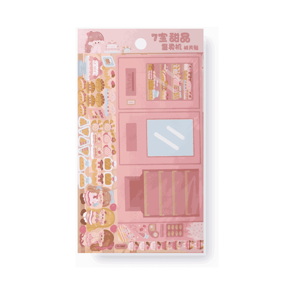 Стикерпак "Игра Peach showcase", 20.5х11.5 см