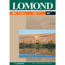 Фотобумага матовая для струйной фотопечати "Lomond", А6, 50 листов, 230 г/м2, матовый