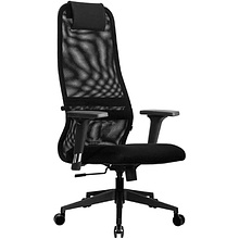 Кресло компьютерное ErgoLife Sit 8 B1-8D, сетчатая ткань, черный