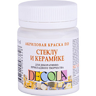Краска акриловая по стеклу и керамике 
