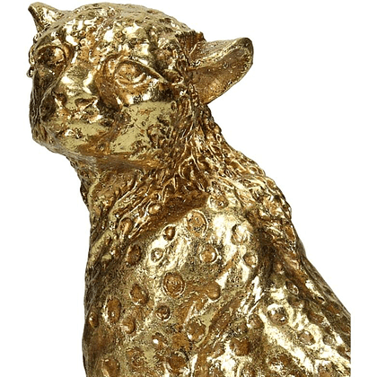 Подставка для книг "Leopard", 20х11х24 см, полирезина, золотой - 4