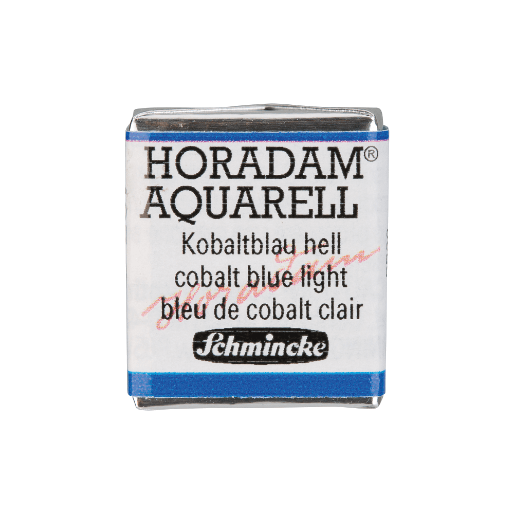 Краски акварельные "Schmincke Horadam", 487 кобальт синий светлый, полукювета