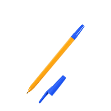 Ручка шариковая "РШ-49", 1.0 мм, ассорти, стерж. синий