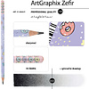 Карандаш чернографитный "ArtGraphix. Zefir. My Sweet. Пончики", HВ - 2