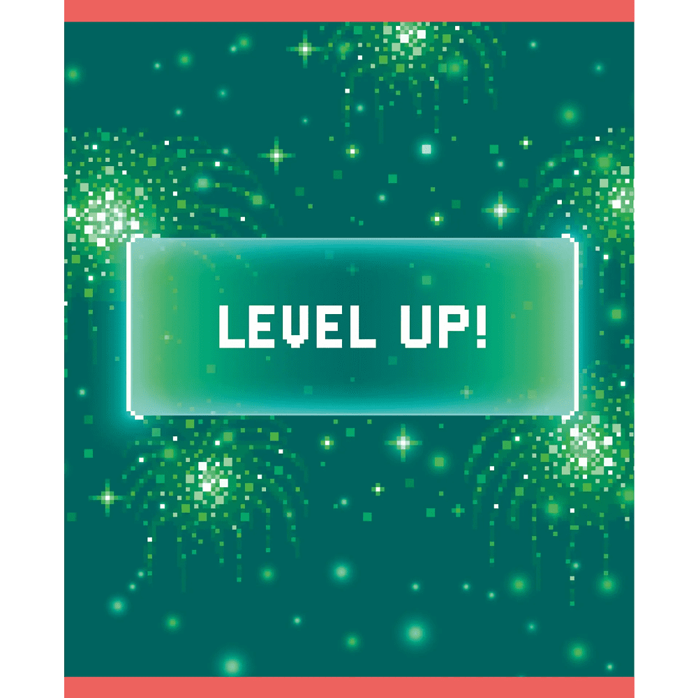 Тетрадь "Level up!", А5, 48 листов, клетка, ассорти  - 3