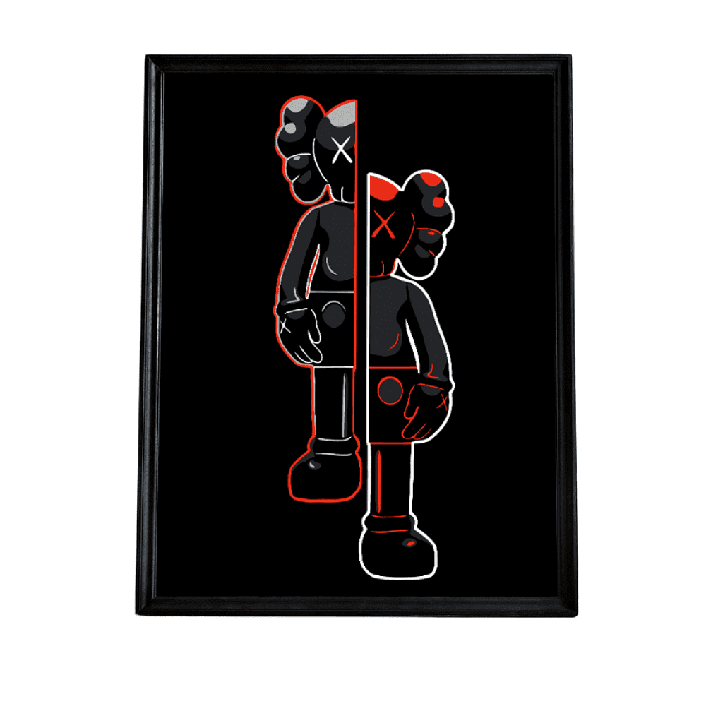 Картина по номерам "Kaws SPLIT"