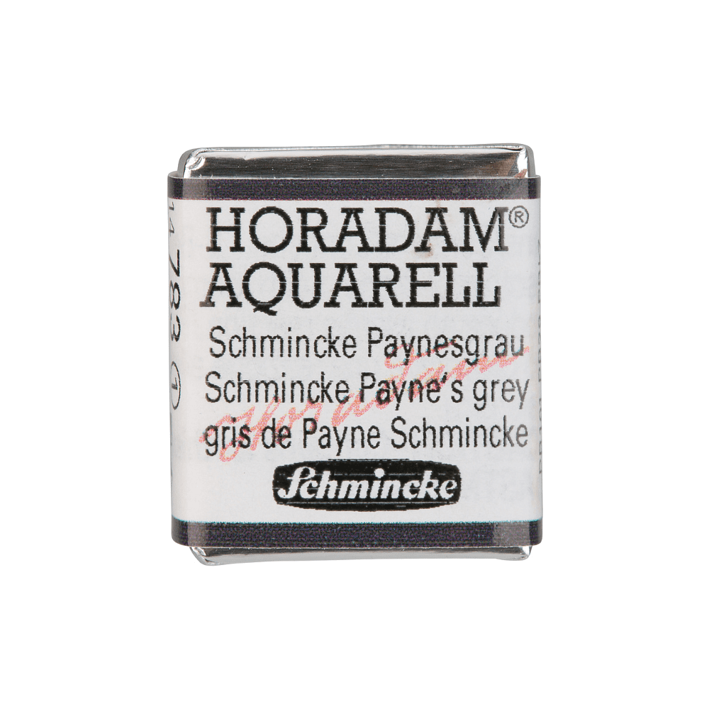 Краски акварельные "Schmincke Horadam", 783 серая Пейна Schmincke, полукювета