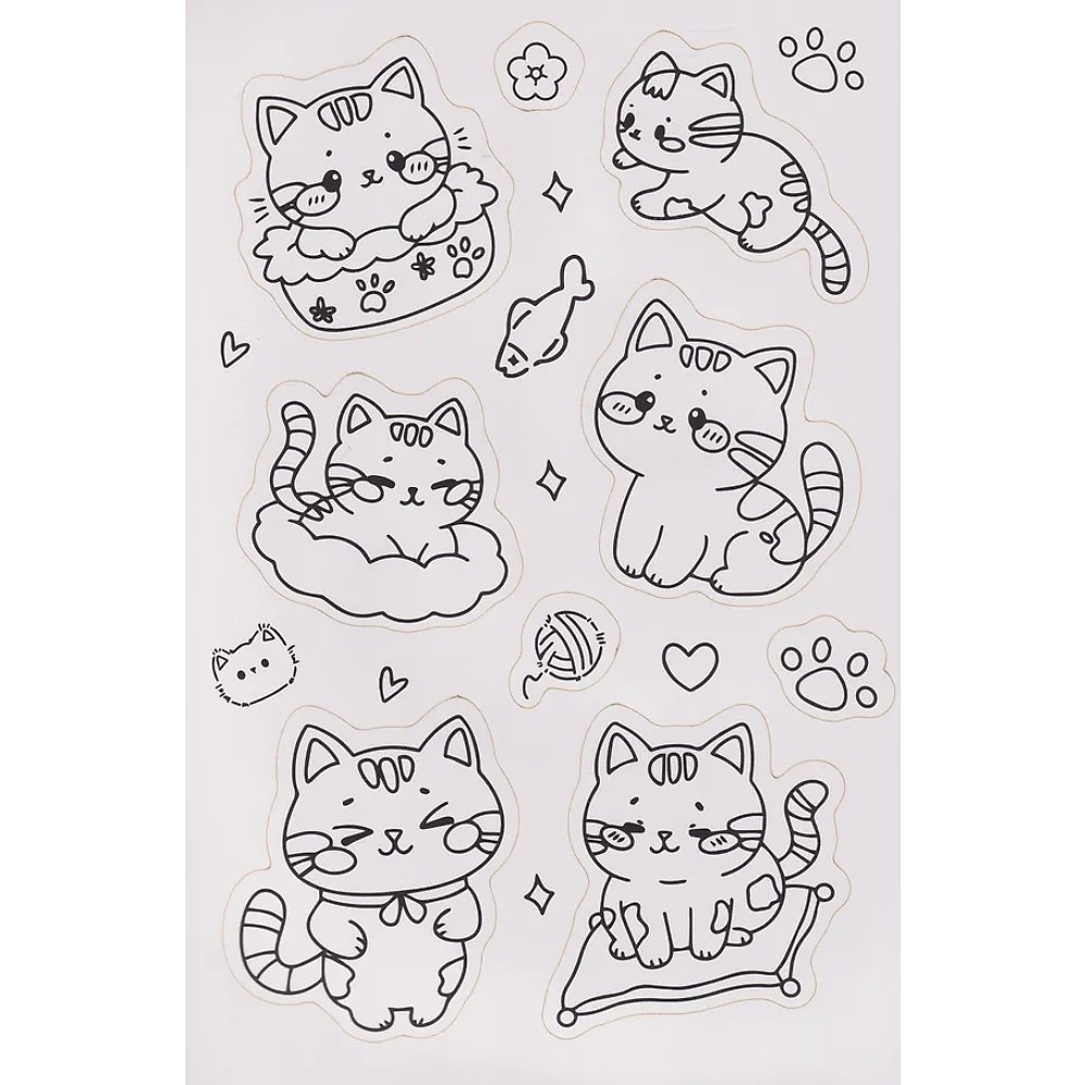 Раскраска "Раскраска-стикербук. Зверята" - 3