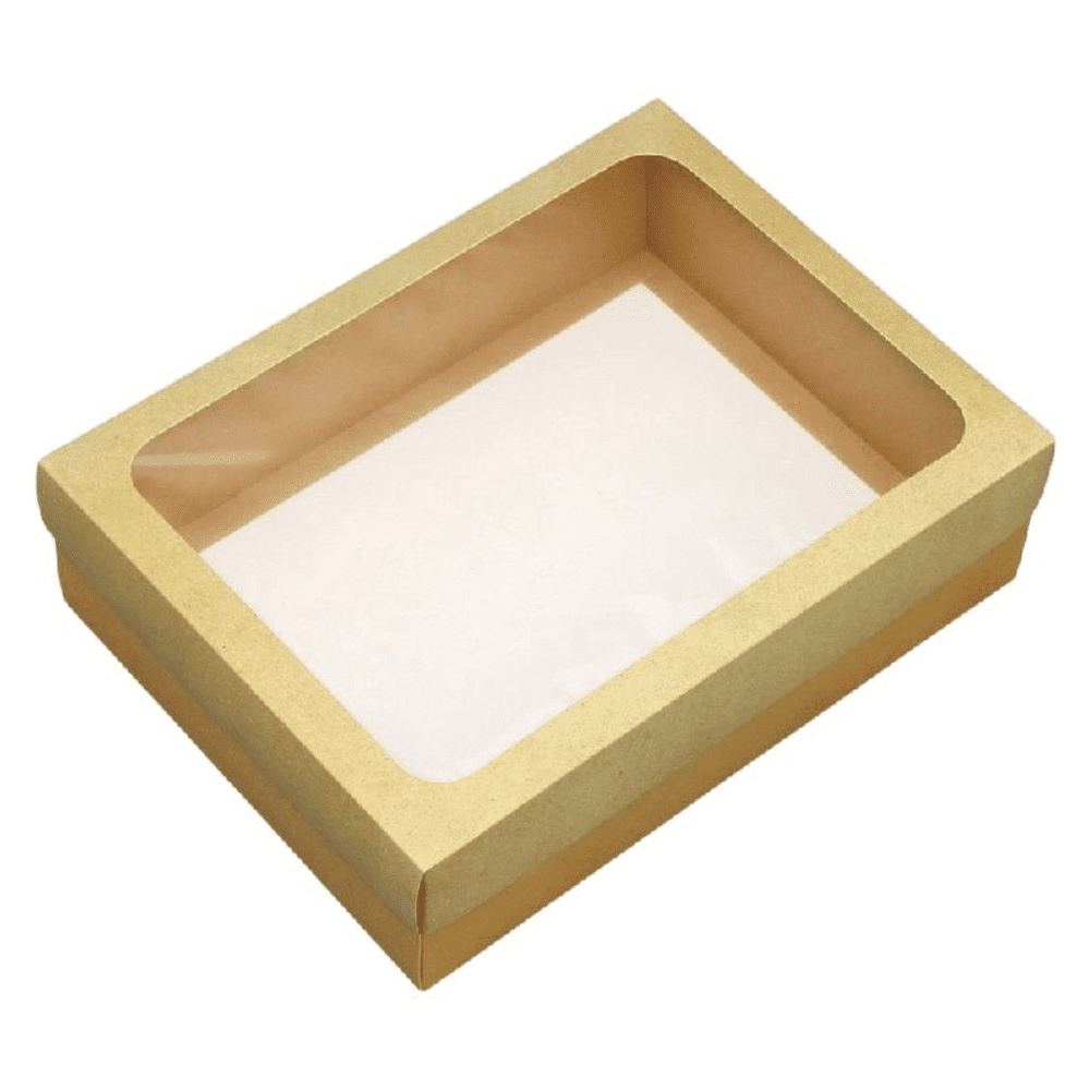 Коробка подарочная "Под крафт", 32х24х9 см