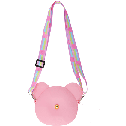 Кошелек "Cat", 15х12.5 см, силикон, розовый