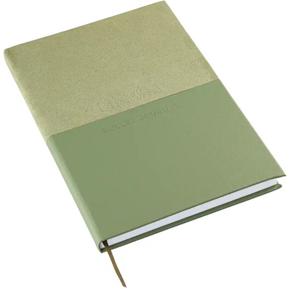 Блокнот "Стихия. Bullet Journal", А5, 80 листов, в точку, оливковый - 5