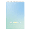 Блокнот "Abstract", А4, 80 листов, клетка, ассорти - 5