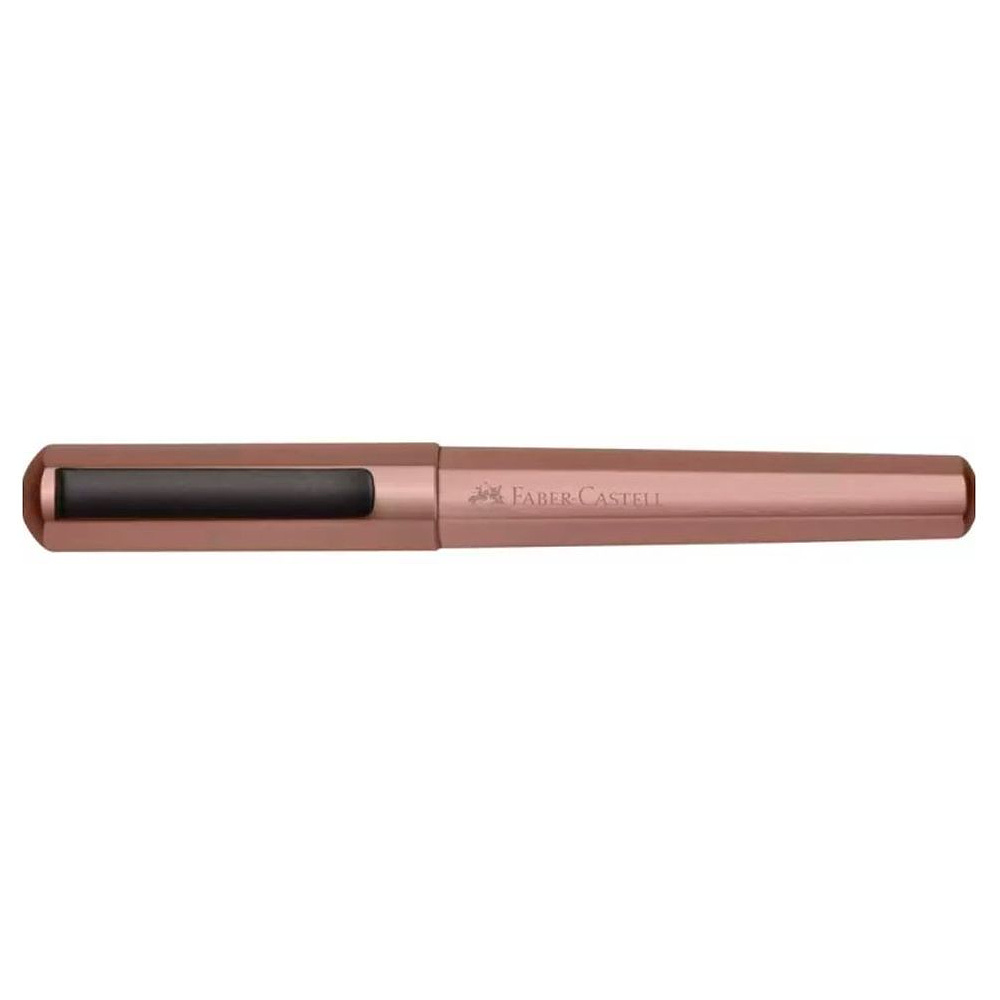 Ручка перьевая "Hexo Bronze", F, матовый бронзовый, патрон черный - 4