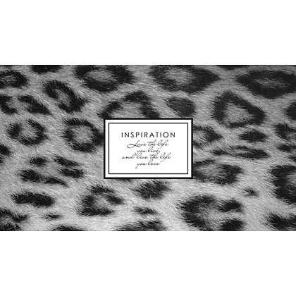 Планинг недатированный "Classic. Снежный барс", 172x97x8 мм, 64 листа, серый - 2