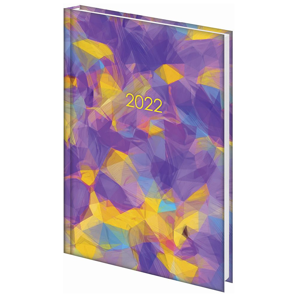 Ежедневник датированный "Positive", А5, 160 страниц, фиолетовый, 2022 год