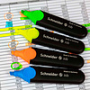 Набор маркеров текстовых "Schneider Job", 4 шт, ассорти - 6