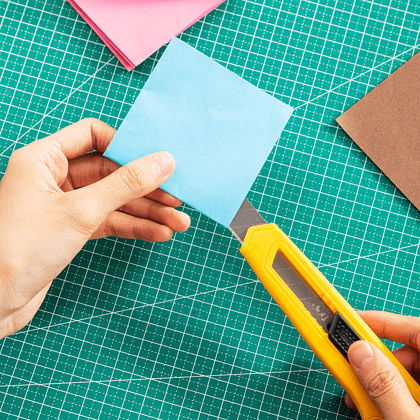 Нож строительный Deli YS EDL018B, 18 мм, универсальный - 7