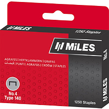 Скоба Miles №4, 14 мм, 1250 штук