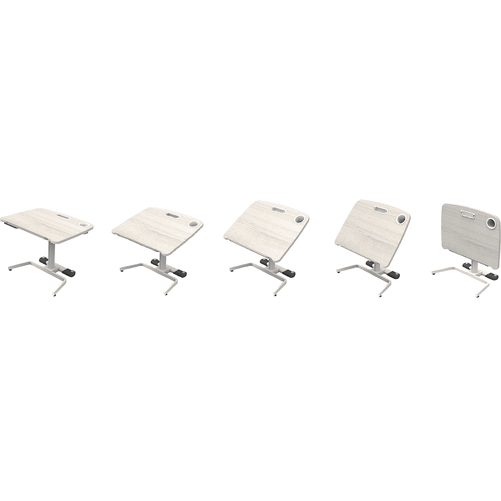 Стол Comf-Pro Coco Desk UR-83, 800х600х(540-755) мм, дуб белый - 2