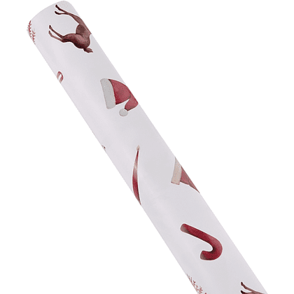 Бумага декоративная в рулоне "Новый год", 1 x 0,7 м - 2