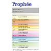 Бумага цветная "Trophée", А4, 500 листов, 80 г/м2, розовый - 2