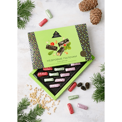 Конфеты "Сибирские конфеты", кедровые палочки, ассорти, 110 г - 2