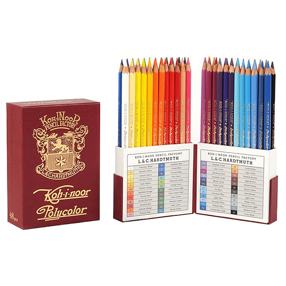 Карандаши цветные "Koh-i-noor Retro", 48 цветов