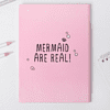 Ежедневник недатированный "I am a mermaid", А5, 192 страницы, розовый - 6