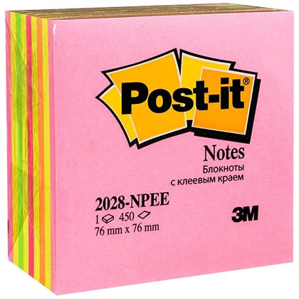 Бумага для заметок "Post-it Куб", 450 листов