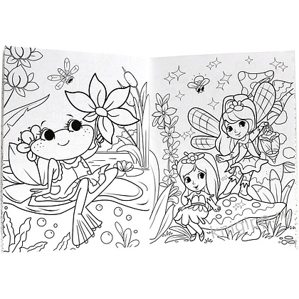 Раскраска "Супер-пупер раскраска. Для девочек" - 3