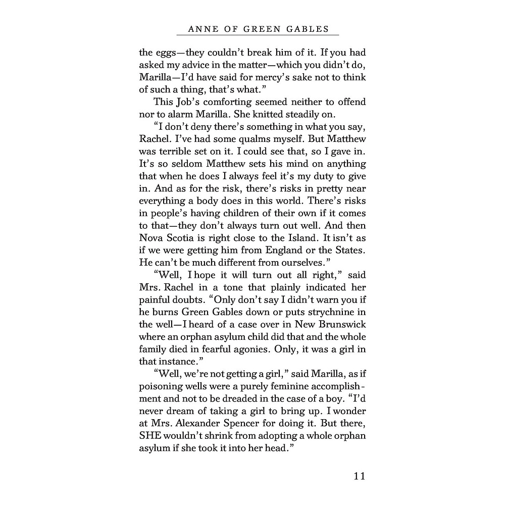 Книга на английском языке "Anne of Green Gables", Монтгомери Л. - 10