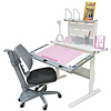 Кресло детское Comf-Pro UR-C3 SPEED ULTRA Chair, пластик, ткань, пластик, корпус серый, с чехлом салатовым, серый - 5