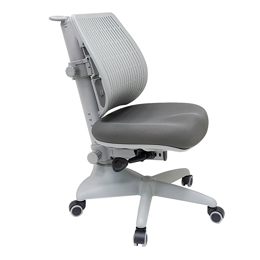 Кресло детское Comf-Pro UR-C3 SPEED ULTRA Chair, пластик, ткань, пластик, корпус серый, с чехлом салатовым, серый