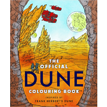Раскраска на английском языке "Colouring Book. The Official Dune"