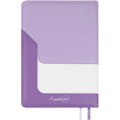 Ежедневник недатированный "Лайка", А5, 320 страниц, сиреневый - 5