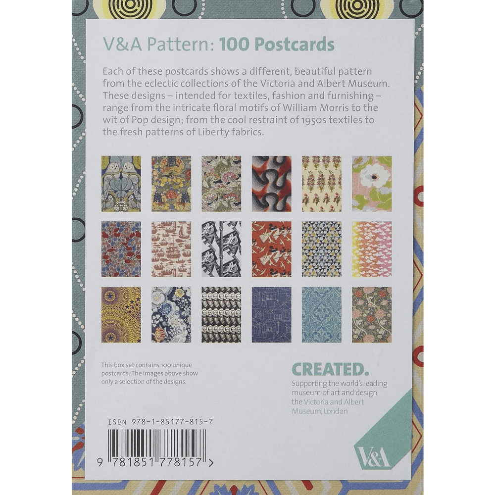 Открытки на иностранном языке "V&A Pattern. 100 Postcards" - 2