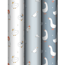 Бумага декоративная в рулоне "Goose set", 1х0.7 м, ассорти
