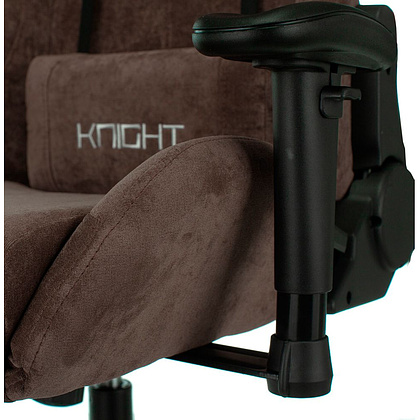 Кресло игровое Бюрократ VIKING KNIGHT Light-10, ткань, металл, темно-коричневый  - 14