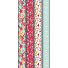Бумага декоративная в рулоне "Flora", 2x0.7 м, ассорти