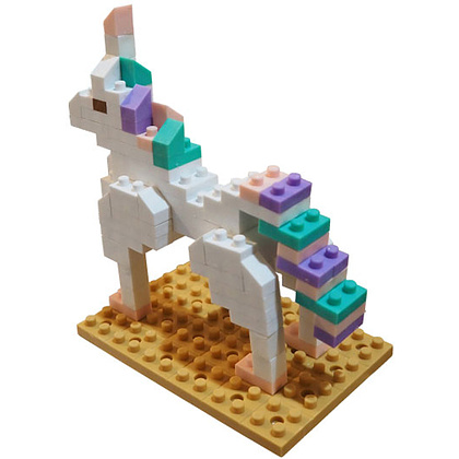 Ластик Iwako Blocks "Unicorn", 1 шт, ассорти, блистер - 3