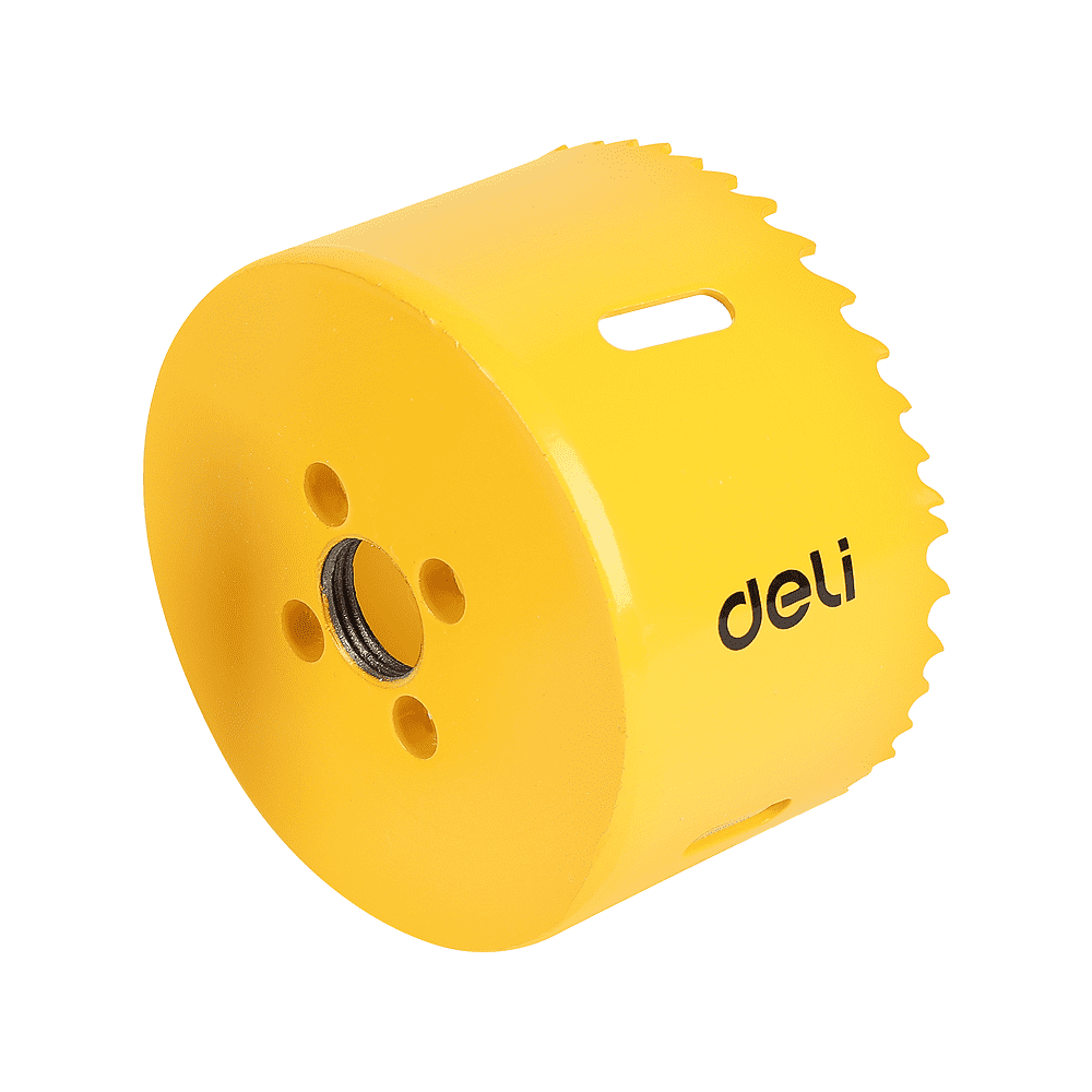 Коронка биметаллическая Deli YS EDH-SKK076-E1, 76 х 38 мм, М14 Коронка биметаллическая Deli YS EDH-SKK076-E1, 76 х 38 мм, М14