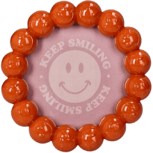 Фоторамка "Smiley", 10х10 см, полирезина, оранжевый