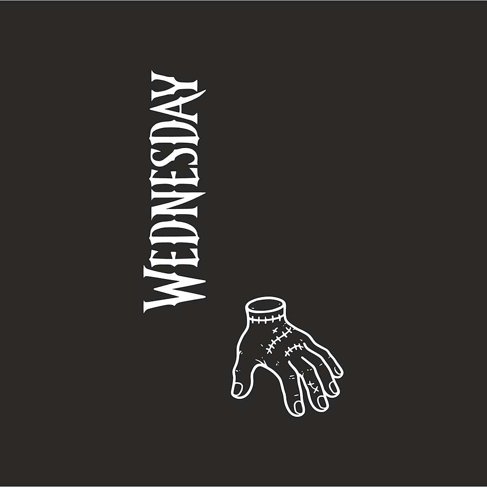 Блокнот в гибкой обложке «Wednesday», А5, черный - 2