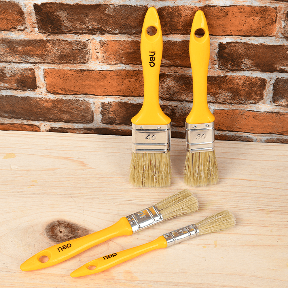 Кисть малярная Deli YS EDL509137, плоская, 2.7"-70 мм, смешанная щетина - 3