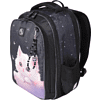 Рюкзак школьный "COMFORT Light Dream cat", черный - 4