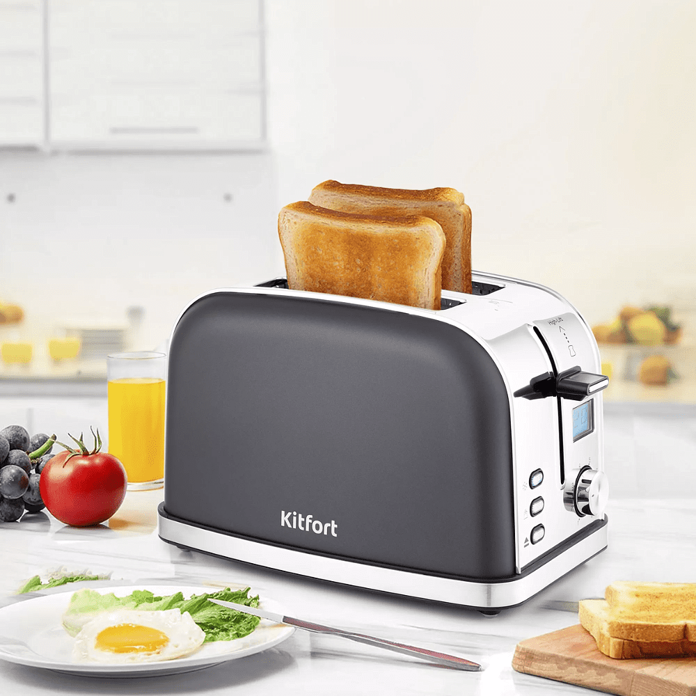 Тостер Kitfort KT-2036-5, черный - 4