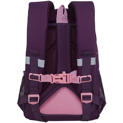 Рюкзак школьный "Greezly", с карманом для ноутбука, фиолетовый - 2