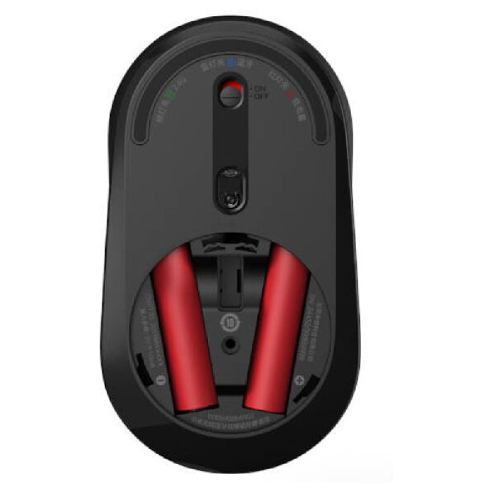 Мышь Xiaomi "Mi Dual Mode Wireless Mouse Silent (HLK4041GL)", беспроводная, 1300  dpi, 4 кнопки, черный - 5