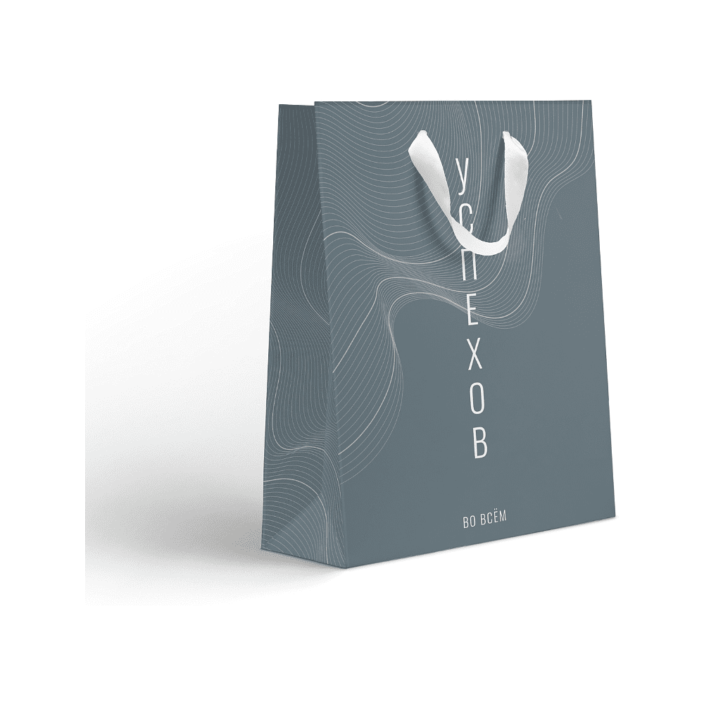 Пакет бумажный подарочный "Country M", 18х22.7х10 см, ассорти - 4